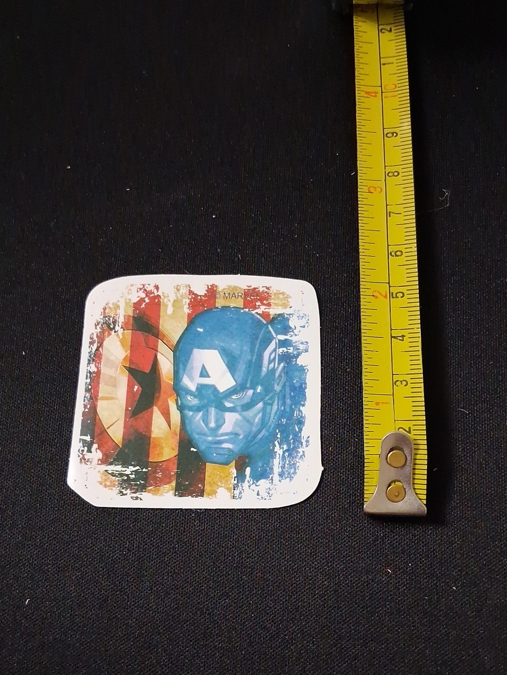 Marvel Captain America Pop Art Waterproof Sticker